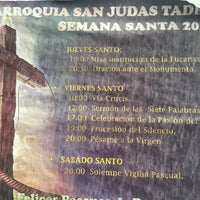 Photo taken at Iglesia De San Judas Tadeo by Gaby C. on 4/10/2017
