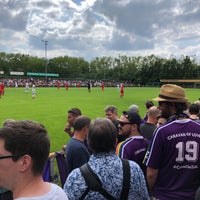 Photo taken at Werner-Seelenbinder-Sportpark by Anne on 8/4/2019