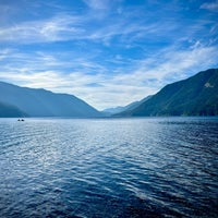 Photo taken at Lake Crescent Lodge by S on 9/25/2022