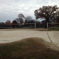 Photo taken at Lincoln Memorial Sand Volleyball Courts by S on 11/16/2014