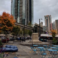 Photo taken at McGraw Square by Patricia S. on 10/3/2018