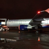 Photo taken at Aeroflot SU 035 (LED—SVO) by Филипп Д. on 3/1/2013