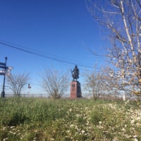 Photo taken at Памятник основателям Иркутска (Яков Похабов) by Ivan on 10/13/2015