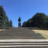 Photo taken at Памятник Ленину В.И. by Анастасия О. on 8/15/2019