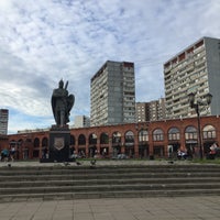 Photo taken at Площадь Дмитрия Донского by Анастасия О. on 7/5/2020