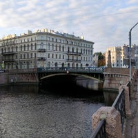 Photo taken at Поцелуев мост by Анастасия О. on 10/1/2021