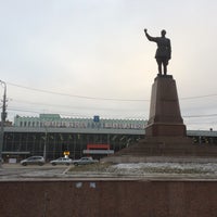 Photo taken at Памятник Ф. Дзержинскому by Анастасия О. on 1/11/2018