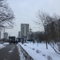 Photo taken at metro Strogino by Анастасия О. on 2/11/2021