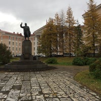 Photo taken at Памятник С.М. Кирову by Анастасия О. on 10/17/2017