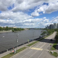 Photo taken at Нагатинский метромост by Анастасия О. on 5/19/2020