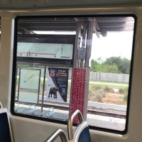 Photo taken at METRORail Fannin South Station by Leo I. on 7/22/2017