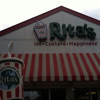 Photo taken at Rita&amp;#39;s by Stacy F. on 5/11/2013