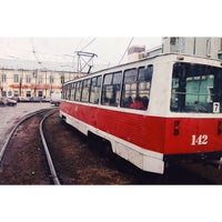 Photo taken at Трамвайное кольцо by Andrey M. on 4/16/2014
