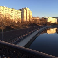 Photo taken at Преображенская набережная by Виктория А. on 2/18/2016