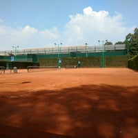 Photo taken at Centro Asturiano Canchas De Tenis by Miguel G. on 7/17/2016