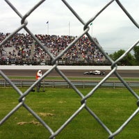 Photo taken at IMS Oval Turn Three by Laura on 5/26/2013