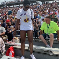 Photo taken at Indianapolis Motor Speedway South Vista Stand by Beebz on 5/26/2019