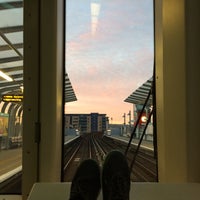 Photo taken at Gallions Reach DLR Station by Laura K. on 11/22/2015