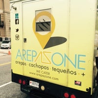 Photo taken at Arepa Zone by Justin G. on 8/6/2015