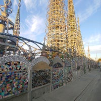 Photo taken at Watts Towers of Simon Rodia State Historic Park by Nathan R. on 10/21/2021
