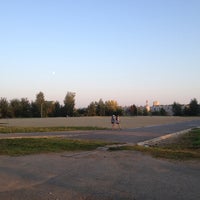 Photo taken at Стадион &amp;quot;Молния&amp;quot; by Лена К. on 8/7/2014