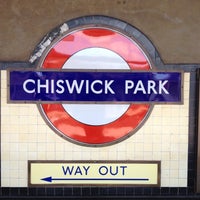 Photo taken at Chiswick Park London Underground Station by Chas M. on 9/29/2012