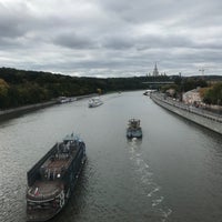 Photo taken at Андреевский ж/д мост by TaT on 9/15/2021