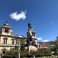 Photo taken at Plaza Murillo by Paola on 5/22/2019
