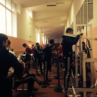 Photo taken at Fitness House Belgorod by Max10 on 1/13/2014