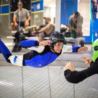 Photo taken at Paraclete XP Indoor Skydiving by Stefano G. on 8/29/2014