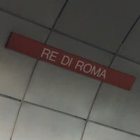 Photo taken at Metro Re di Roma (MA) by )|( aXxel on 10/2/2022