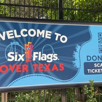 Photo taken at Six Flags Over Texas by Jeramis B. on 5/6/2023