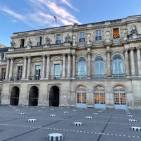Photo taken at Place du Palais Royal by Bay V. on 9/21/2023