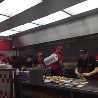 Photo taken at Five Guys by Bay V. on 1/22/2017