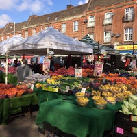 Photo taken at Walthamstow Market by Hande G. on 4/18/2015