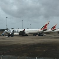 Photo taken at Bandaranaike International Airport (CMB) by Ahmed A. on 8/17/2016