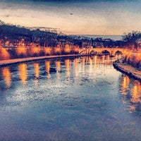 Photo taken at Lungotevere by Stefano on 2/23/2016