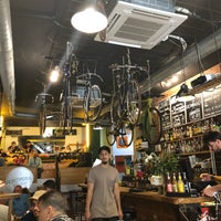 Photo taken at Recyclo BikeCafé by Max Y. on 10/14/2018