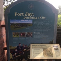 Photo taken at Fort Jay by Thomas H. on 8/13/2017