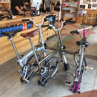 Photo taken at Huckleberry Bicycles by Vera on 4/19/2017