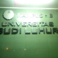 Photo taken at Universitas Budi Luhur by Eky G. on 10/10/2012