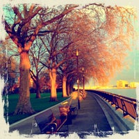 Photo taken at Thames Path (Island Gardens) by Susa L. on 2/21/2013