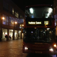 Photo taken at Wood Street Bus Stop N by Ioann M. on 12/19/2012
