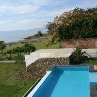 Photo taken at La Ribereña Lakefront Private Estate by El Berniux on 12/8/2012