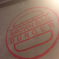 Photo taken at Brown Bag Burger by Anton E. on 11/8/2013
