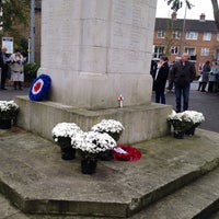 Photo taken at Brentford War Memorial by Edward B. on 11/9/2014