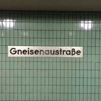 Photo taken at U Gneisenaustraße by Powen S. on 6/14/2014