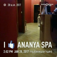 Photo taken at Ananya Spa by Tummy _minicoopy p. on 1/28/2017