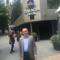 Photo taken at Best Western Thracia Hotel Sofia by Hüseyin K. on 5/15/2016