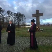 Photo taken at Кладбище жертв второй мировой войны by Viktoria F. on 11/18/2018